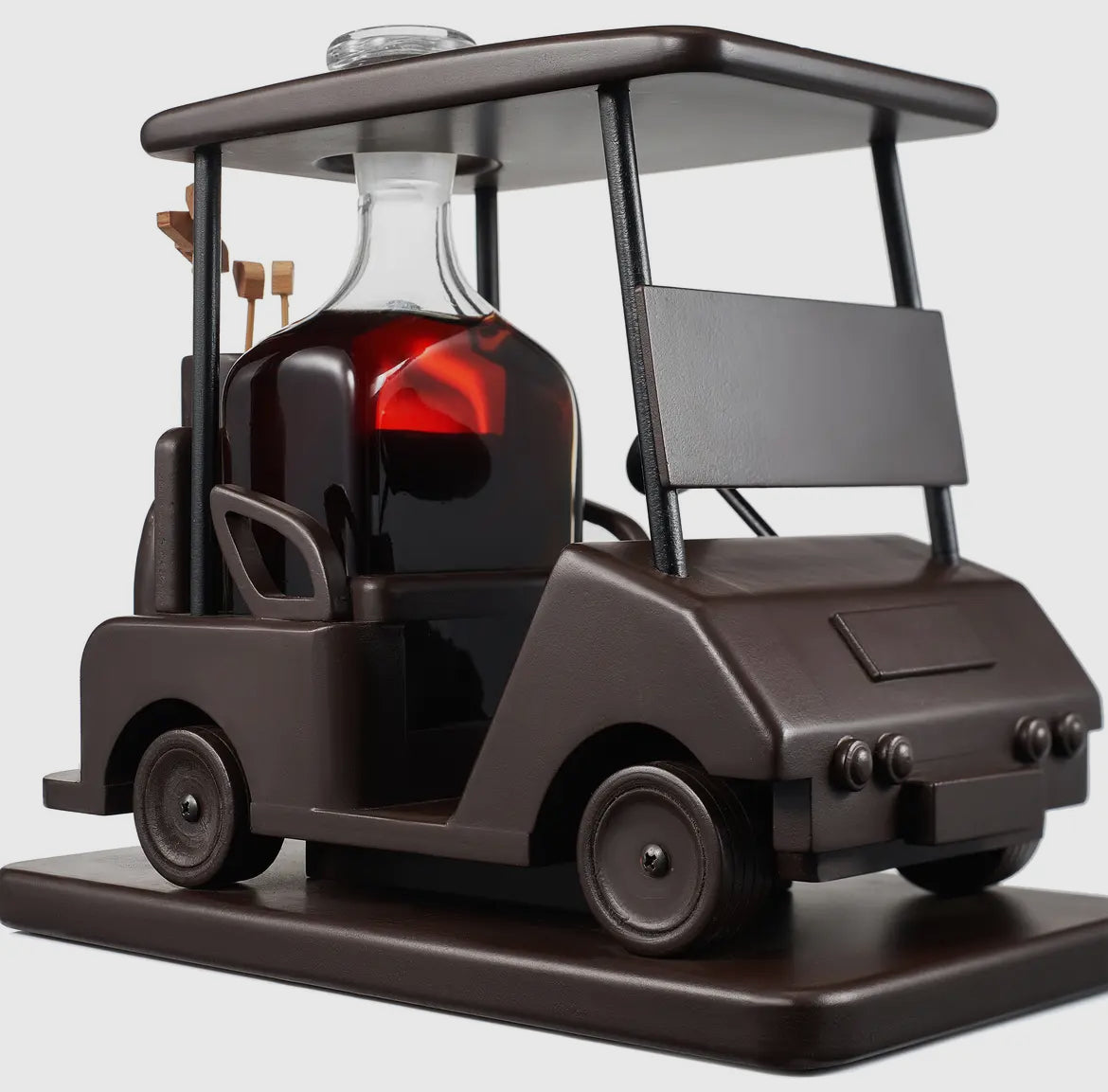 Golf Cart Whiskey Decanter & Ball Glasses