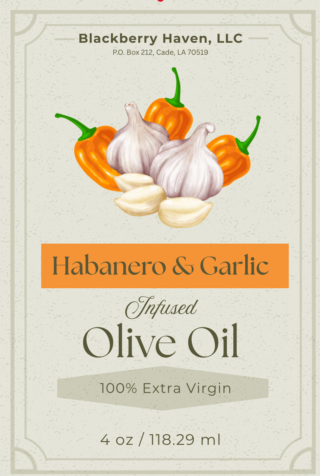Infused Olive Oil