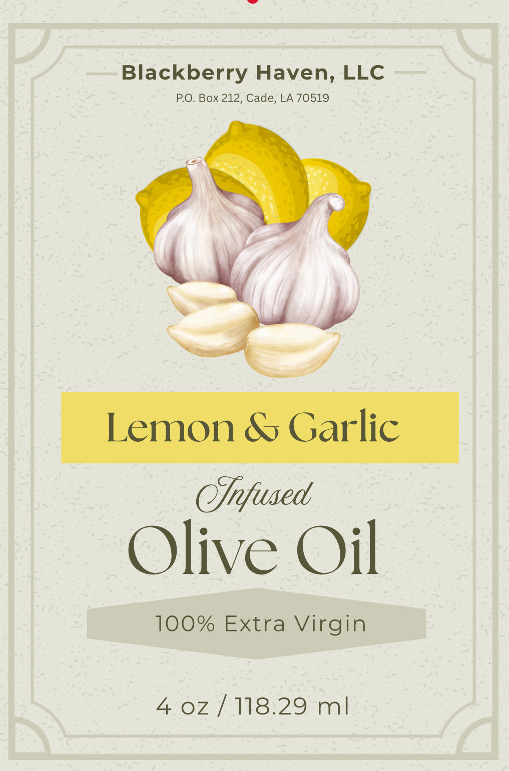 Infused Olive Oil