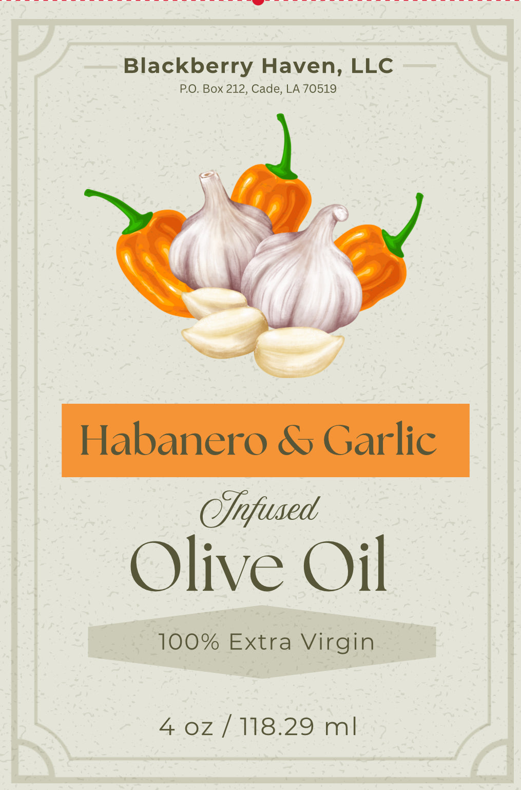Infused Olive Oil