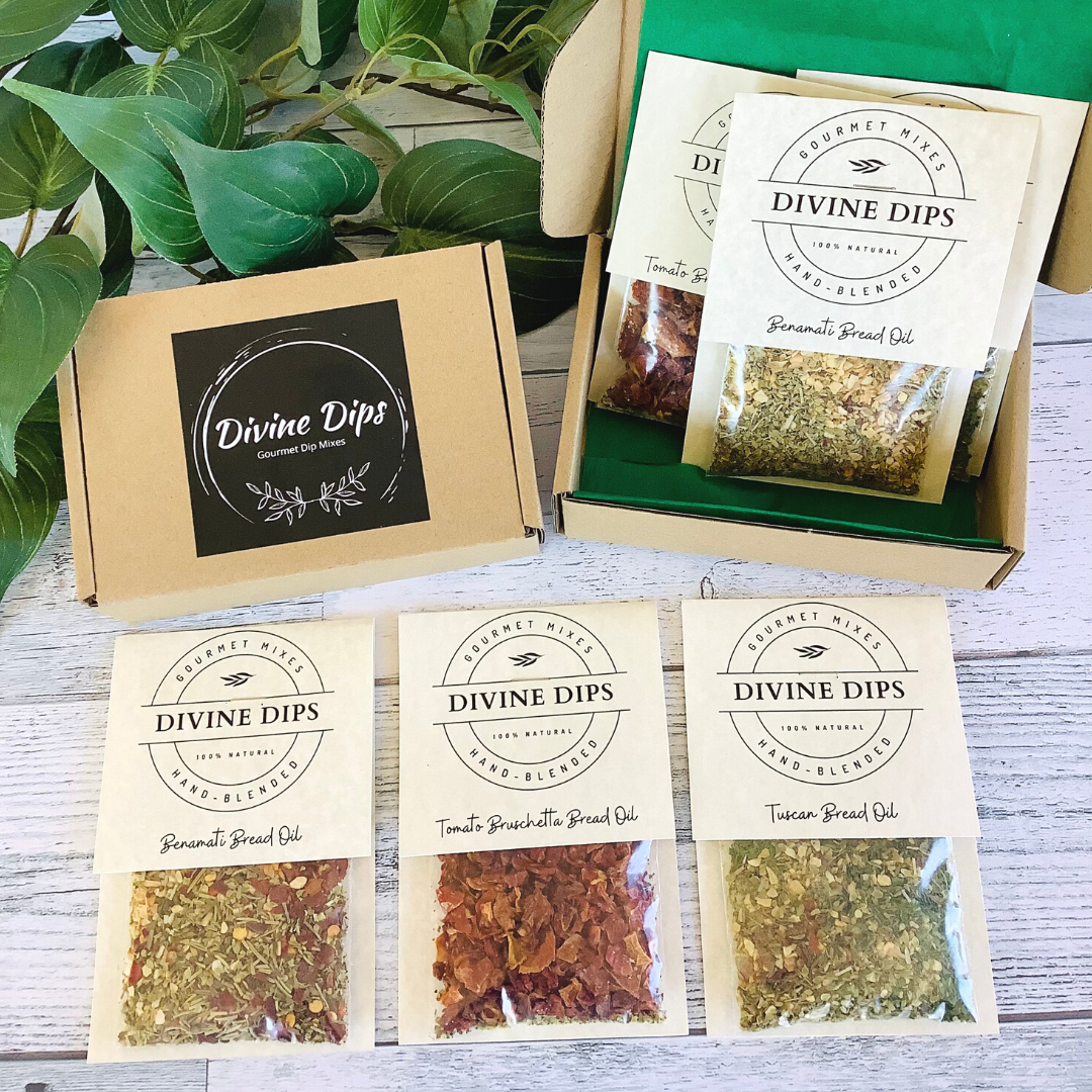 Authentic Italian Seasoning Mix Collection - Black Label Box