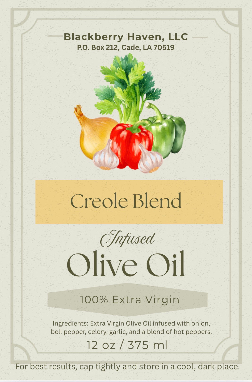 Infused Olive Oil