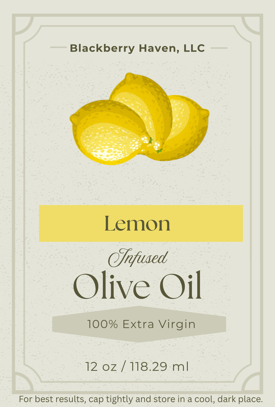 Infused Olive Oil